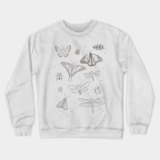 Butterflies, Beetles, and other Bugs Crewneck Sweatshirt